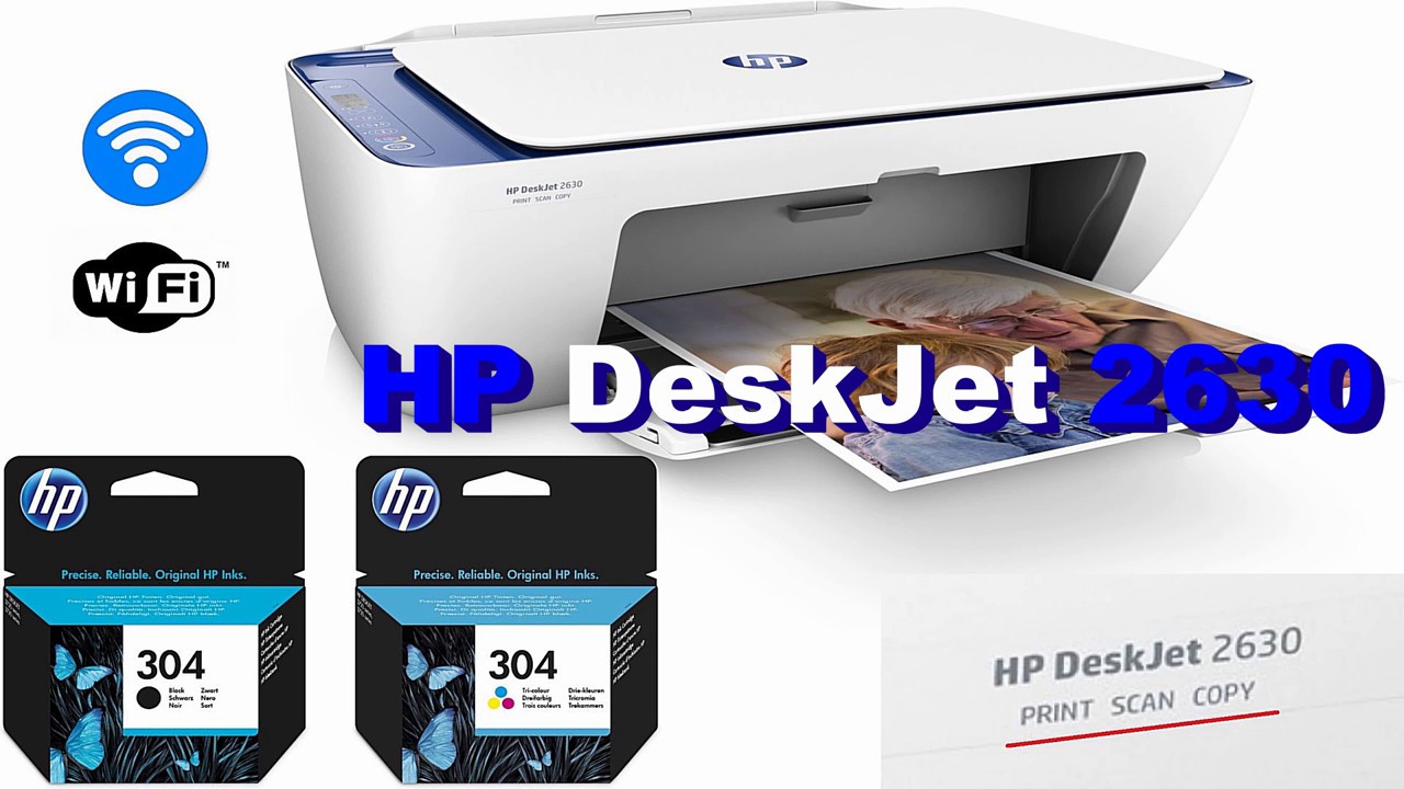 Stænke Mindre arsenal Hp DeskJet 2630 Wireless All-in-One Printer - Mordytech.com